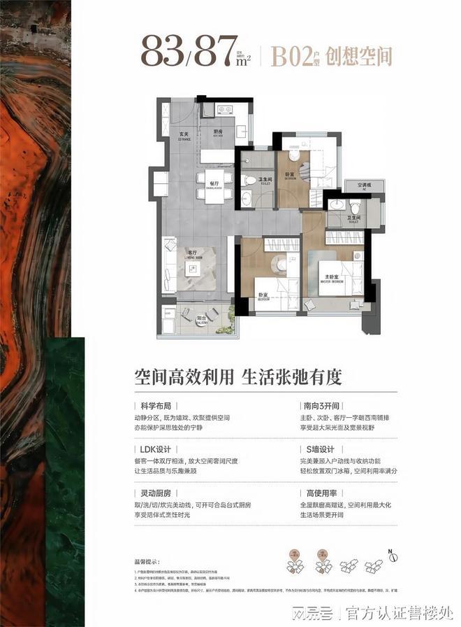 攻略：83-113㎡全能户型解析指南｜龙岗星河盛境瑞府户型优选(图11)